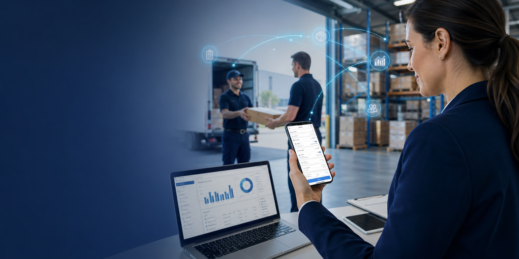 Microsoft Dynamics 365 Business Central In Perth Mobile procurement solution connecting purchasing, warehouse receivals and Business Central